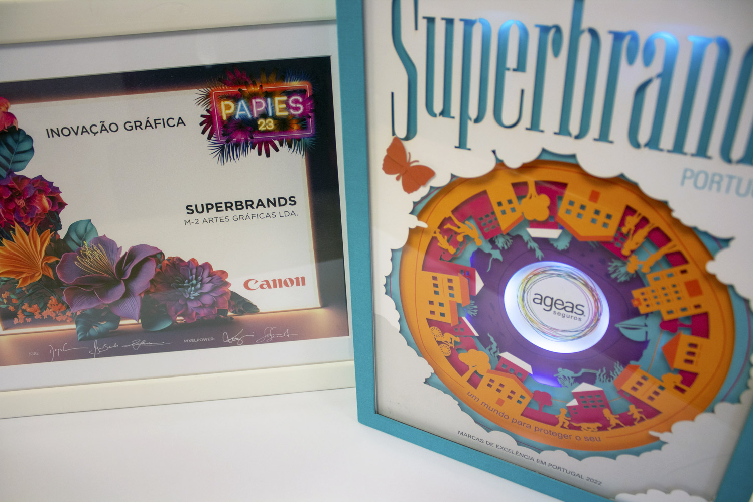 Caixa/Livro Superbrands 2022