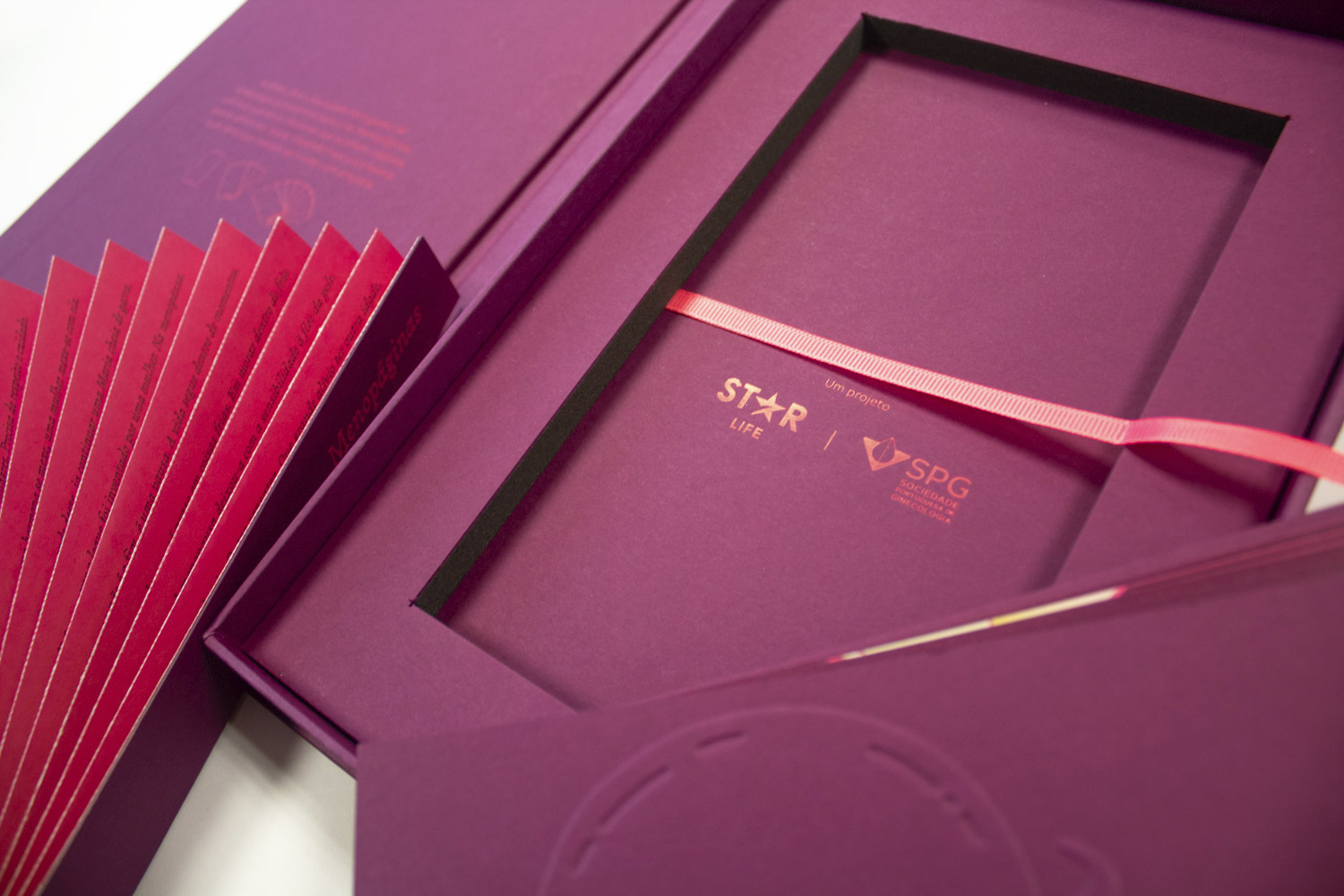 Caixa Monofolhas e Leque Star Life