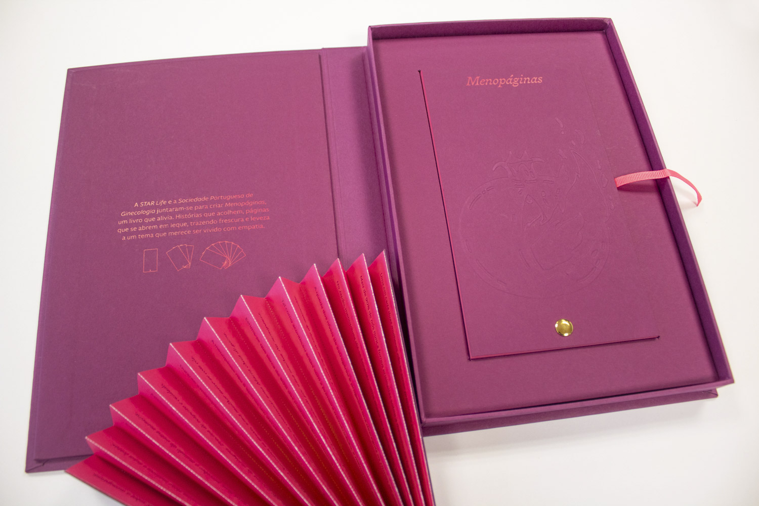 Caixa Monofolhas e Leque Star Life