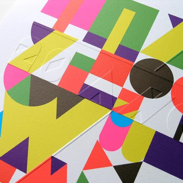 relevo seco | Gráfica M2